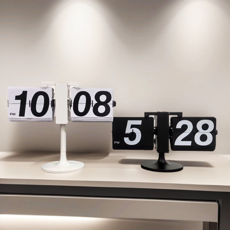 Retro Digital Automatic Flip Desk Clock
