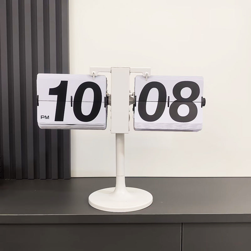 Retro Digital Automatic Flip Desk Clock