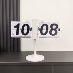 Retro Digital Automatic Flip Desk Clock