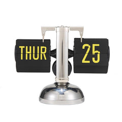 Retro Digital Automatic Flip Clock Calendar/Time Switchable