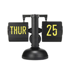Retro Digital Automatic Flip Clock Calendar/Time Switchable